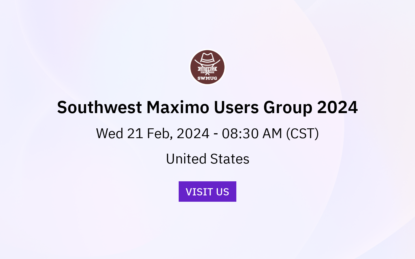 Southwest Maximo Users Group 2024
